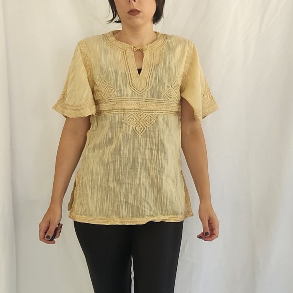 Vintage Beige Top